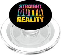 Reality Hardcore Rave House Raver EDM DJ Rave Techno PopSockets PopGrip para MagSafe