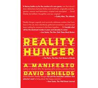 Reality Hunger: A Manifesto