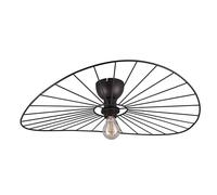 Reality - Lámpara de techo para sombrero R61451032, metal negro mate, excepto 1 E27