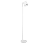 Reality Leuchten Blake R42111131 - Lámpara LED de pie (4,5 W, 4 toques, metal mate), color blanco mate