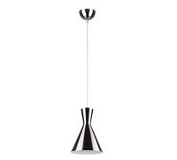 Reality Leuchten Enzo R30781007 - Lámpara colgante (metal níquel mate, no incluye 1 bombilla E27)