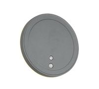 Reality Leuchten Fortaleza R23056142 - Lámpara LED de pared para exteriores (aluminio fundido a presión, incluye 2 W, soporte magnético de pared, iluminación indirecta, sensor de movimiento, sensor