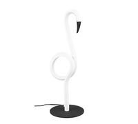 Reality Leuchten Lámpara de Mesa INGO R54581131 LED, Metal Blanco Mate, 6 Watt LED