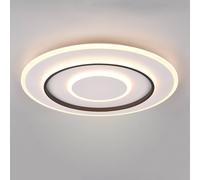 Reality Leuchten Lámpara de techo LED Jora redonda con control remoto, Ø 60 cm