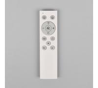 Reality Leuchten Lámpara LED de techo Vono, negro/transparente, Ø 40 cm, CCT, control remoto RGB