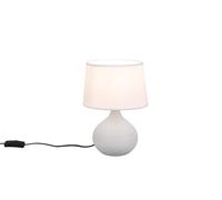 Reality Leuchten RL LIVE YOUR LIGHT - Lampara de Mesa MARTIN R50371025- Sobremesa, 40W, IP20, 370 lumens, E14, color capuchino
