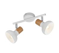 Trio Lighting Latika focos 2x E14 max 10W blanco mate - R81522031 [EEK: Non conforme]