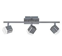 Reality Lighting - Foco decorativo moderno Roubaix, LED integrado 80% ahorro de energía, Material Metal, Color Níquel mate