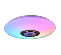 Plafon aplique LED 15,5W altavoz Bluetooth Dynamic Light RGBW IP20 Trio Lighting