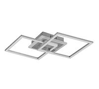 Reality, Plafón, Venida incl. 1 x LED,SMD,25,0 Watt,3000K,3000 Lm. Cuerpo: Metal, Titán A:57,5cm, L:35,0cm, A:7,5cm Regulable mediante interruptor