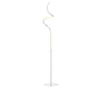 Reality R42051131 Lámpara de Pie con Luz LED, Blanco, con Regulador para Interiores