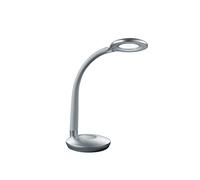 Reality R52721187 Cobra - Lámpara de sobremesa, bombilla incluida, SMD, LED, 3 W, 300 lm, 3000 K, 230 V IP20, alto 46,5 cm, diámetro 13 cm, plástico, titán