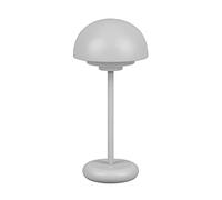 Reality, Sobremesa, Elliot incl. 1 x LED,SMD,2,0 Watt,3000K,180 Lm. Cuerpo: Plástico, Ø:13,5cm, A:30,0cm Función Táctil 4 nivel,Funcionamiento de la batería,IP44,Puerto USB-C con función de ca