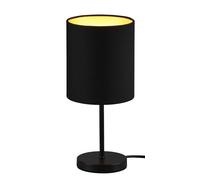 Reality, Sobremesa, Jerry R50491080, 1xE14, max.40,0 WCuerpo: Metal, negro oroØ:13,0cm, A:28,5cmCable de interruptor,Sin bombilla