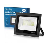 Realky Focos LED Exterior 50W Proyector LED Exterio - 72 LED 6500K 5000LM Foco Led Exterior IP65 Impermeable Foco Proyector LED para Casa, Garaje, Patio, Terraza, Campo