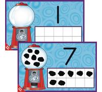 Really Good Stuff Números a través de 10 esterillas de práctica