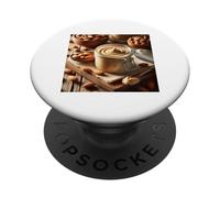 Really Like Almendra Butter Snack Proteína Vegano Vegetariano PopSockets PopGrip Adhesivo