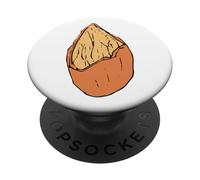 Really Like Almendra Butter Snack Proteína Vegano Vegetariano PopSockets PopGrip Adhesivo