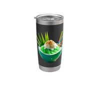 Really Like Cendol Southeast Asia - Golosina de postre helado Vaso térmico de acero inoxidable de doble pared