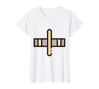 Really Like Claves Clave Music Musical Brasil Cubano Camiseta gráfica económica, Mujer, Blanco, L