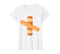 Really Like Claves Clave Music Musical Brasil Cubano Camiseta gráfica económica, Mujer, Blanco, L