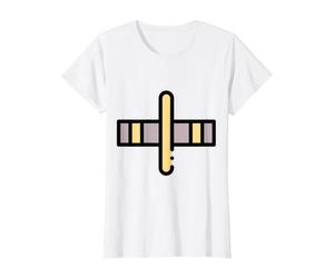 Really Like Claves Clave Music Musical Brasil Cubano Camiseta gráfica económica, Mujer, Blanco, L