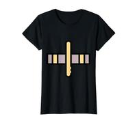 Really Like Claves Clave Music Musical Brasil Cubano Camiseta gráfica económica, Mujer, Negro, L