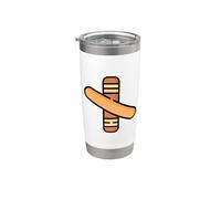 Really Like Claves Clave Music Musical Brasil Cubano Vaso térmico de acero inoxidable de doble pared
