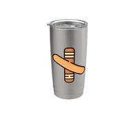 Really Like Claves Clave Music Musical Brasil Cubano Vaso térmico de acero inoxidable de doble pared