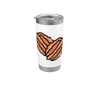 Really Like Pecans - Pecan Snack Proteína Vegano Vegetariano Vaso térmico de acero inoxidable de doble pared