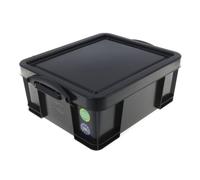 Really Useful Box 18BK - Caja de almacenaje (18 L), Color Negro