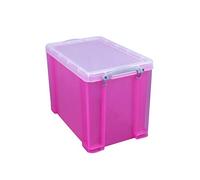 Really Useful Box - Caja de almacenaje (19 L), color rosa