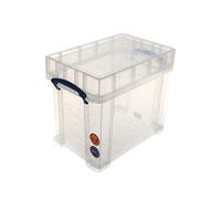 Really Useful Box Paquete de 3 unidades de 19 litros XL - 395 x 255 x 330 mm - Transparente