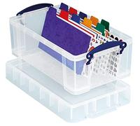 Really Useful Box XL 5 L papelería caja de almacenaje, transparente