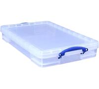 Really Useful - Caja de almacenaje (plástico, 20 L), transparente