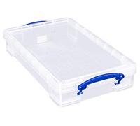 Really Useful - Caja de almacenaje (plástico, 6 L), transparente