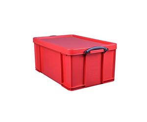 Really Useful Products 64RCB - Caja de almacenaje (64 L), color rojo