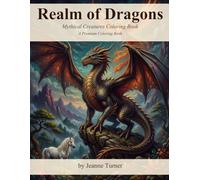 Realm of Dragons: A Premium Coloring Book (Panda Wolf Coloring Collection)