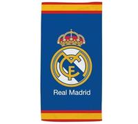 Realmadrid - Toallas Playa de Varios Estilos y Colores - Productos Oficiales con Licencia (Azul Spain, 70 X 140)