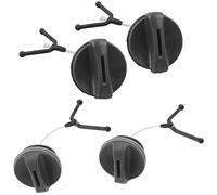 Realman 2 juegos 501819602 537215208 tapones para depósito de combustible para Husqvarna 33 36 41 42 50 51 55 55Rancher 136 136LE 137 137E 181 238 242 246 254 257 262 281 288XP 340 345 346XP 350 3120