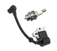 Realman 538243429 Bobina de encendido para McCulloch Cabrio Trimmer 243 244 245 246 249 250 251 260 261 262 290 Cabrio Plus 257 297 HBM25 MH542 MH5555 TTTTT5 ivoli seto Recortadora 45 60 H60 HC60