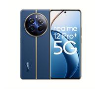 realme Teléfono Móvil 12 Pro+ 5G 12 + 512GB, Cámara periscopio para Retratos, Sony IMX890 con OIS, Procesador Snapdragon® 7s de 2ª generación 5G, Pantalla de visión Curva de 120Hz, Submarine Blue