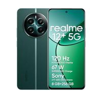 realme 12+ Teléfono Móvil 5G, 8+256GB, Cámara para Retratos Sony LYT-600 OIS, Pantalla AMOLED ultrafluida de 120 Hz, Conjunto de Chips Dimensity 7050 5G, 5000 mAh, NFC, Verde, no Incluye Adaptador