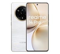 realme 14 Pro 5G Smartphone 12+512GB, Blanco, Pantalla Curva de 6.72 Pulgadas, Refresco de 120Hz, Carga Rápida 45W, Batería de 5260mAh, Cámara de 50MP, Dimensity 7300 Energy, IP69