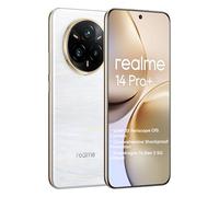 realme 14 Pro+ 5G Smartphone 8+256GB, 50MP IMX882 Periscope, procesador Snapdragon 7s gen3, pantalla curva 6,83 pulgadas 120Hz, batería Titan 5260mAh, Blanco
