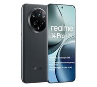 realme 14 Pro + 5G Smartphone 8+256GB 50MP IMX882 Periscope, Procesador Snapdragon 7s, pantalla 6,83 pulgadas 120Hz, batería Titan 5260mAh, Negro