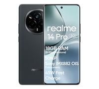 realme 14 Pro 5G Smartphone, 8+256GB, Batería 6000mAh, Cámara Sony IMX882 OIS de 50MP, Dimensity 7300, Pantalla Curva 120Hz, Resistencia al Agua IP69, Carga Rápida 45W SUPERVOOC, Grey