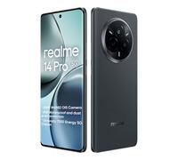 realme 14 Pro 5G Smartphone Móvil 12+512GB,50MP IMX882 OIS Camera,Dimensity 7300 Processor,120Hz 6.77'' Curved Vision Display,5260mAh Titan Battery,Negro