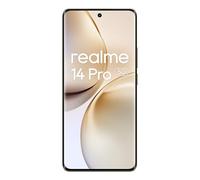 realme 14 Pro Smartphone 5 g, 8 + 256 GB, blanco, cámara Sony IMX882 OIS AI, diseño de cambio de color sensible al frío, batería de 5260 mAh, IP69, pantalla de protección ocular de 120 Hz, exclusivo