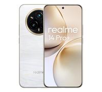 realme 14 Pro Plus 5G Smartphone,Snapdragon 7s Gen 3 5G,50 MP+50 MP,120Hz 6.83" OLED Pantalla,8GB+256GB Telefono Movil,Batería 5260mAh,Dual SIM Android 15,NFC IP69, Sin Cargador,Blanco